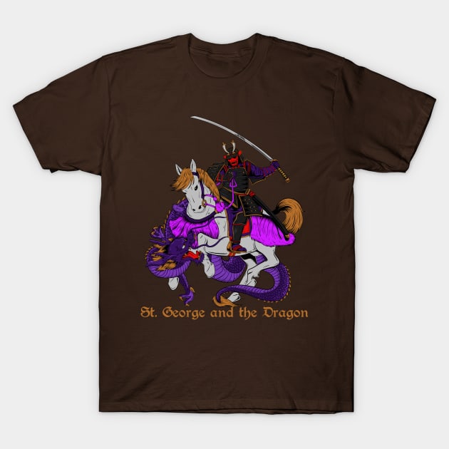 St. George and the dragon T-Shirt by MisterVerx